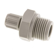 6x4mm & G1/2'' PP Straight Compression Fitting with Male Threads 10 bar