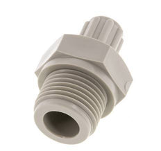6x4mm & G1/2'' PP Straight Compression Fitting with Male Threads 10 bar