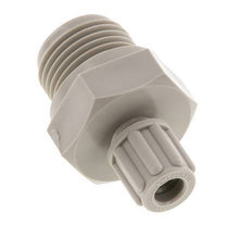 6x4mm & G1/2'' PP Straight Compression Fitting with Male Threads 10 bar