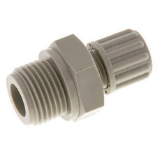 8x6mm & G1/2'' PP Straight Compression Fitting with Male Threads 10 bar