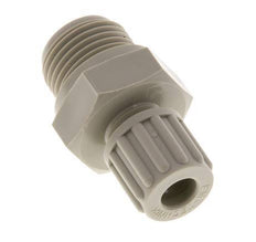 8x6mm & G1/2'' PP Straight Compression Fitting with Male Threads 10 bar