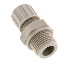 10x8mm & G1/2'' PP Straight Compression Fitting with Male Threads 10 bar