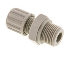 8x6mm & G1/8'' PVDF Straight Compression Fitting with Male Threads 10 bar