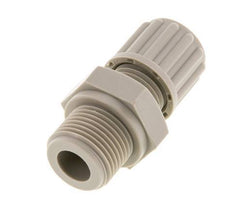 10x8mm & G1/8'' PVDF Straight Compression Fitting with Male Threads 10 bar