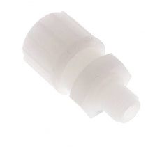 14x12mm & G1/4'' PVDF Straight Compression Fitting with Male Threads 10 bar
