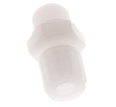 10x8mm & G3/8'' PVDF Straight Compression Fitting with Male Threads 10 bar