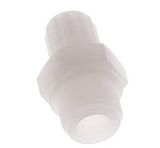 8x6mm & G1/2'' PVDF Straight Compression Fitting with Male Threads 10 bar