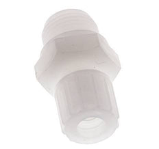 14x12mm & G1/2'' PVDF Straight Compression Fitting with Male Threads 10 bar
