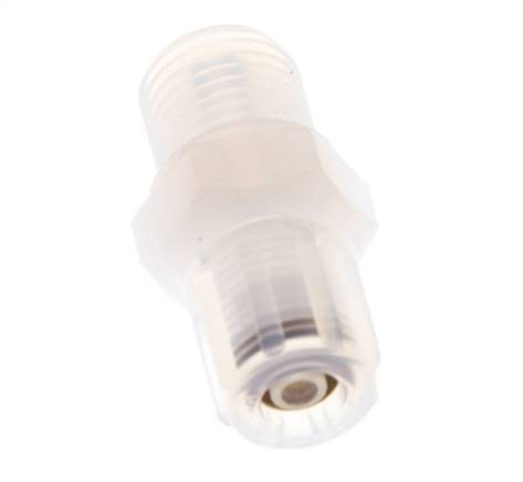 6x4mm & G1/4'' PFA Straight Cutting Fitting with Male Threads 10 bar