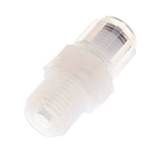 6x4mm & G1/4'' PFA Straight Cutting Fitting with Male Threads 10 bar