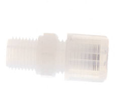 8x6mm & G1/4'' PFA Straight Cutting Fitting with Male Threads 10 bar