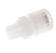 10x8mm & G1/4'' PFA Straight Cutting Fitting with Male Threads 10 bar