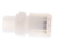 12x9mm & G3/8'' PFA Straight Cutting Fitting with Male Threads 10 bar