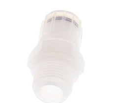 12x10mm & G1/2'' PFA Straight Cutting Fitting with Male Threads 10 bar