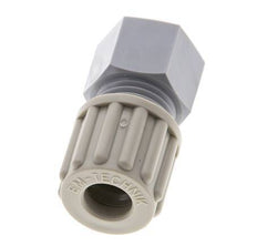 8x6mm & G1/8'' PA Straight Compression Fitting with Female Threads 10 bar [2 Pieces]