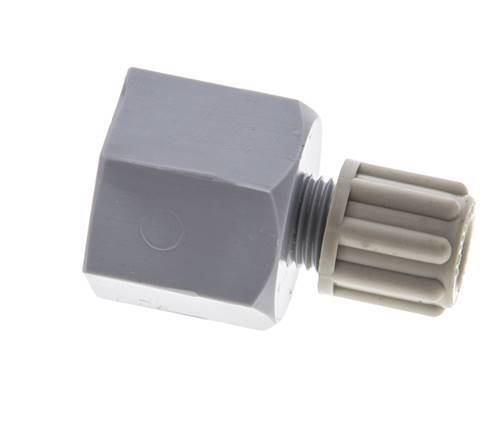 6x4mm & G3/8'' PA Straight Compression Fitting with Female Threads 10 bar [2 Pieces]