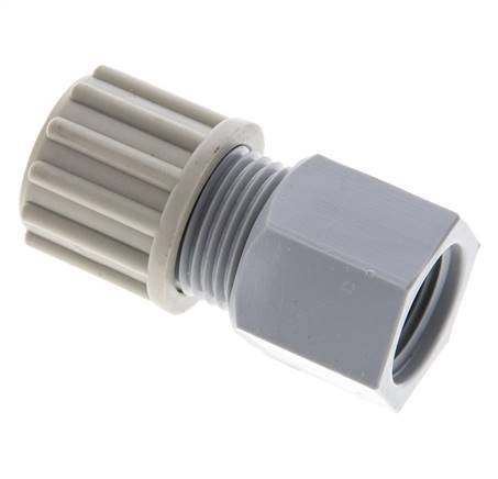 Straight Thread Compression 12x9mm & G3/8'' PA Straight Compression Fitting with Female Threads 10 ...