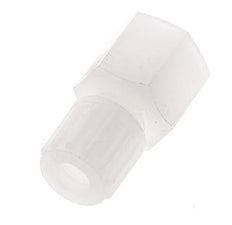 10x8mm & G3/8'' PVDF Straight Compression Fitting with Female Threads 10 bar