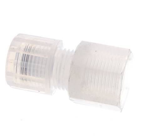 10x8mm & G3/8'' PFA Straight Cutting Fitting with Female Threads 10 bar