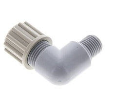 12x9mm & G1/4'' PA Elbow Compression Fitting with Male Threads 10 bar