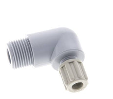 6x4mm & G3/8'' PA Elbow Compression Fitting with Male Threads 10 bar [2 Pieces]