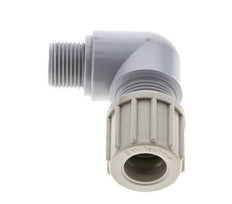 14x12mm & G3/8'' PA Elbow Compression Fitting with Male Threads 10 bar