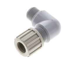 14x12mm & G3/8'' PA Elbow Compression Fitting with Male Threads 10 bar