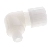 14x12mm & G1/4'' PVDF Elbow Compression Fitting with Male Threads 10 bar