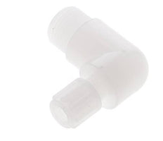 8x6mm & G3/8'' PVDF Elbow Compression Fitting with Male Threads 10 bar