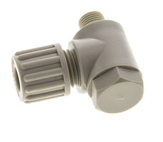 8x6mm & G1/8'' PP Elbow Compression Fitting with Male Threads with Banjo Bolt 10 bar