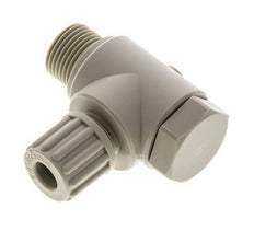 8x6mm & G3/8'' PP Elbow Compression Fitting with Male Threads with Banjo Bolt 10 bar