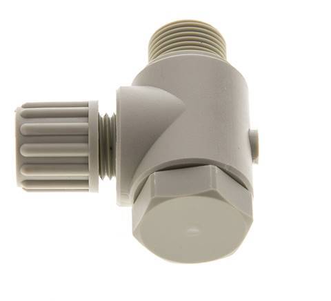 8x6mm & G3/8'' PP Elbow Compression Fitting with Male Threads with Banjo Bolt 10 bar