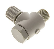 8x6mm & G3/8'' PP Elbow Compression Fitting with Male Threads with Banjo Bolt 10 bar