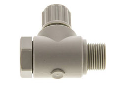 8x6mm & G3/8'' PP Elbow Compression Fitting with Male Threads with Banjo Bolt 10 bar