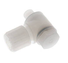 8x6mm & G1/8'' PVDF Elbow Compression Fitting with Male Threads with Banjo Bolt 10 bar