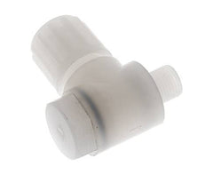 8x6mm & G1/8'' PVDF Elbow Compression Fitting with Male Threads with Banjo Bolt 10 bar