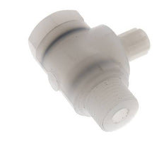 6x4mm & G1/2'' PVDF Elbow Compression Fitting with Male Threads with Banjo Bolt 10 bar