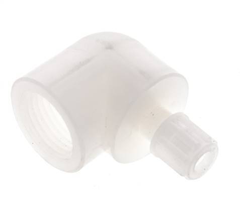 6x4mm & G1/2'' PVDF Elbow Compression Fitting with Female Threads 10 bar