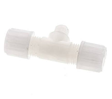 8x6mm & G1/8'' PVDF T-Shape Tee Compression Fitting with Male Threads 10 bar