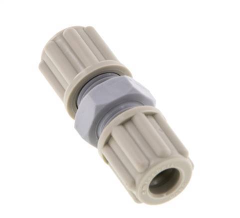 6x4mm PA Straight Compression Fitting 10 bar [5 Pieces]