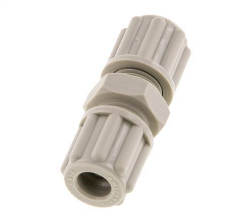 6x4mm PP Straight Compression Fitting 10 bar [2 Pieces]
