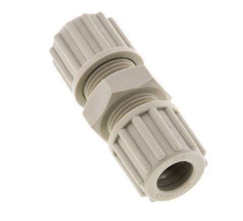 12x10mm PP Straight Compression Fitting 10 bar