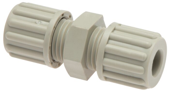 14x12mm PVDF Straight Compression Fitting 10 bar