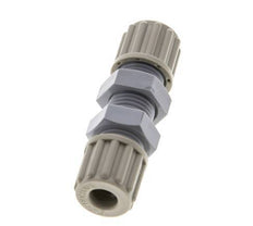 8x6mm PA Straight Compression Fitting Bulkhead 10 bar [2 Pieces]