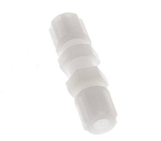 6x4mm PVDF Straight Compression Fitting Bulkhead 10 bar