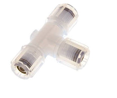 6x4mm PVDF Straight Compression Fitting Bulkhead 10 bar
