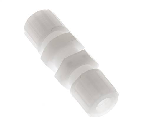 10x8mm PVDF Straight Compression Fitting Bulkhead 10 bar