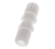 12x10mm PVDF Straight Compression Fitting Bulkhead 10 bar