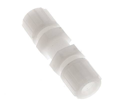14x12mm PVDF Straight Compression Fitting Bulkhead 10 bar