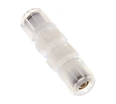 6x4mm & PFA Straight Compression Fitting Bulkhead 10 bar